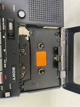 N409/SONY ソニー カセットレコーダー TC-1100B ジャンク_画像3