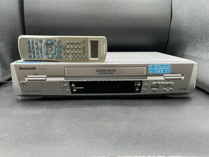 ■通電確認済み■Panasonic/パナソニック■NV-HV5■VHSビデオデッキ■リモコン付き■