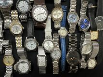 腕時計 250個 本 大量セット SEIKO CITIZEN CASIO NIXON SKAGEN MICHAEL KLEIN agnes.b FOSSIL GUESS REGUNO 等 その他 まとめ 1スタ A26_画像8