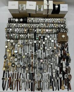 腕時計 250個 本 大量セット SEIKO CYMA CITIZEN CASIO ELGIN LANCEL GUESS VICTORINOX DIESEL ALBA MIKIMOTO 等 その他 まとめ 1スタ A54