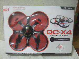 1円スタート!ドローン【クアッドコプターX-4 / 6AXIS QUADCOPTER MODEL QC-X4 BUILT-IN GYRO】ジャンク！