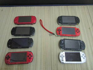 PSP 大量 本体 ジャンク 8台まとめて 3000 5台 2000 1台 1000 2台 ギレンの野望 