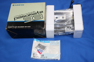 SANYO MR-33DR 整備済 箱付き データレコーダー データレコーダ CMT MSX PC6001mk2 PC6601 PC8801 FM7 FM8 等に　