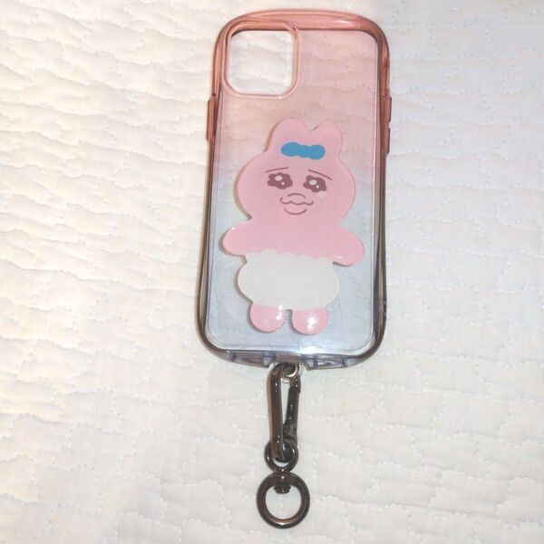 iFaceおぱんちゅうさぎスマホグリップ・アクセサリー付きiPhone12/12pro スマホケース