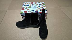 [ new goods * unused ] rubber rubber Gomu56 Kirakira knitted boots 