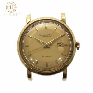 1円スタート 稼動品 IWC SCHAFFHAUSEN アイダブリューシー シャフハウゼン メンズ 腕時計 自動巻き デイト K18YG 750 ゴールド ラウンド