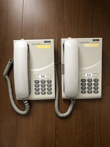 ナカヨ NS-1 電話機 2台 セット