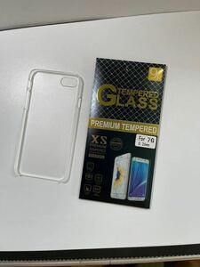iPhone8専用/送料無料！ハードケースとガラスフィルムセット 新品