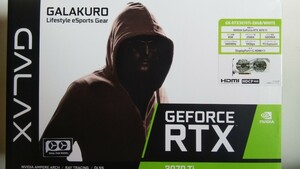 GeForce RTX 3070Ti GALAKURO 玄人志向　