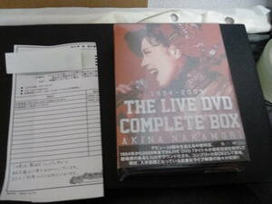 中国模造品注意商品中森明菜 THE LIVE DVD COMPLETE BOX　未開封新品国内正規品