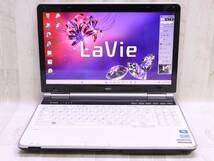 NEC LaVie L LL750/F クリスタルホワイト[15.6型 /Intel Core i7-2670QM/新品SSD:480GB /メモリ:8GB / Windows11 /ブルーレイ/Wi-Fi ]_画像1