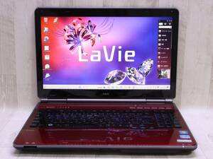 NEC LaVie L LL750/F クリスタルレッド[15.6型 /Intel Core i7-2670QM/新品SSD:480GB /メモリ:8GB / Windows11 /ブルーレイ/Wi-Fi ]