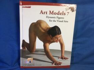 洋書 Art Models 7 Dynamic Figures for the Visual Arts CD未開封 男女ヌードポーズBOOK Live Model Books 9781936801183
