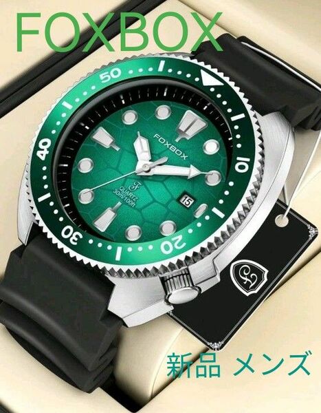 ★■ 新品 FOXBOX メンズ 腕時計 オマージュウォッチ