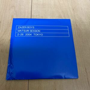 ZAZEN BOYS MATSURI SESSION 2・26 2004 TOKYO 中古CD ザゼンボーイズ 向井秀徳