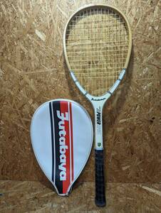 ★Futabaya　テニスラケット　軟式 木製　 SERVICE ACE NEW POWER★☆C2-1