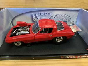 A-94 1/18 Hot Wheels PRO STREET '66 CORVETTE