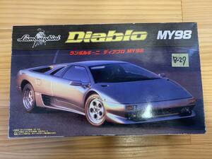 B-29 1/24 FUJIMI LAMBORGHINI DIABLO MY98