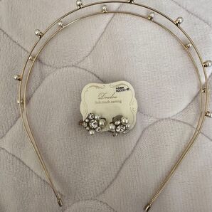 アクセサリー カチューシャ イヤリング