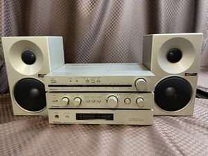 Technics テクニクス DCパワーアンプ SE-C01 プリアンプ SU-C01 チューナー ST-C01 スピーカー SB-F2 通電確認 動作未確認 ジャンク品