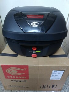 CooCase クーケース S40 40L トップケース ブラック GIVI ジビ リアボックス
