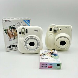 ＜１円スタート＞【FUJIFILM】動作確認済み instax mini 25 7S セット 富士フイルム インスタントカメラ チェキ