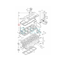 シリンダーヘッドカバーガスケット パサート ポロ シロッコ3 タペットカバーパッキン VW ワーゲン 3C 6R 6C 13 ガスケット 06F103483D_画像3