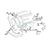 HELLA クランクシャフトセンサー ベンツ W202 W124 W140 R129 出荷締切18時 C220 C280 S320 S500 クランクシャフトポジションセンサー_画像6