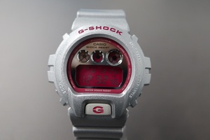 売り切り！ 1円スタート！カシオ　CASIO　G－SHOCK　DW-6900CB-8DS 1289X　カラーズ　シルバーモデル　クォーツ式　中古品