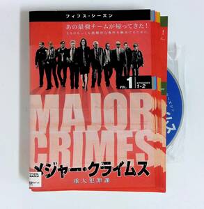 Ξ●0188●【中古全11巻セット】●シーズン5∞MAJOR CRIMES メジャークライムス 重大犯罪課 5nd/日本語吹替有/メアリー・マクドネル G・