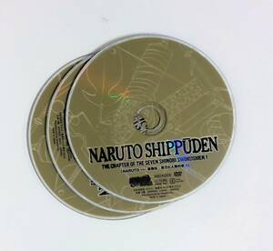 Ξ●0308●【中古全3巻セット】●∞【ディスクのみ】NARUTO-ナルト- 疾風伝 忍刀七人衆の章/竹内順子 井上和彦