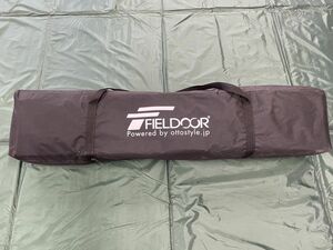 FIELDOOR　フィールドア　タープテント　サイドシート等5個セット　テント　アウトドア用品　キャンプ　中古　mc03018898