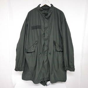 【1円】FIFTH GENERAL STORE 購入 US ARMY 米軍 軍物 M-65 FISHTAIL PARKA フィッシュテールパーカー モッズコート 黒染め オーバーダイ 黒