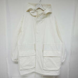 【1円】国内正規 KUON クオン アトリエライン FIELD PARKA フィールドパーカー スノーパーカー ミリタリー モッズ WHITE 白 M