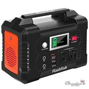 FlashFish ポータブル電源 大容量 小型発電機 40800mAh/151Wh AC(200W 瞬間最大250W) DC(1