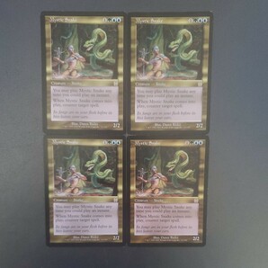 MTG 神秘の蛇 APC 英語 4枚セットの画像1