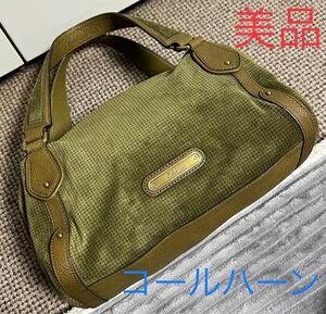 ★美品★ コールハーン　ColeHaan ミニ　ボストンバック　32cm