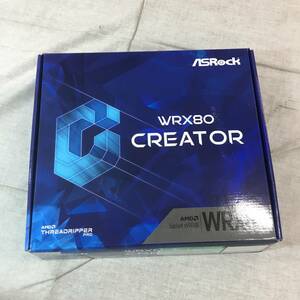 現状品 ASRock マザーボード WRX80 Creator AMD WRX80 チップセット Ryzen Threadripper PRO (Socket sWRX8) 対応 EATX マザー