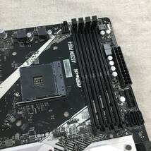 ジャンク品 ASRock AMD Ryzen 3000/4000シリーズ(Soket AM4)対応 A520チップセット搭載 Micro ATX マザーボード A520M Pro4_画像3