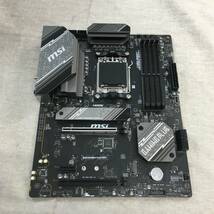 現状品 MSI マザーボード B650 GAMING PLUS WIFI 【AMD Ryzen 7000 シリーズ(AM5)対応】B650搭載 ATX 最大DDR5-7200 (OC)対応 MB5909_画像2