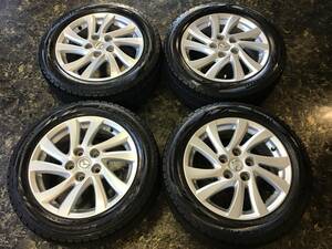 マツダ プレマシーCW系 アテンザ アクセラ　16×6.5J PCD114.3-5 +52.5　ピレリ スタッドレス ICE ASIMMETRICO　205/55R16　4本セット