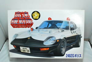 ■　希少！未開封　フジミ　1/24　ニッサン　フェアレディ　240ZG　S30　ポリス　高速機動隊シリーズ　パトカー　エンジン付　■