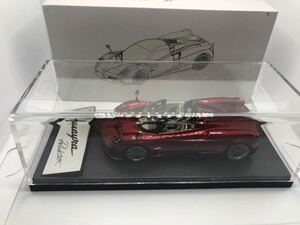 アオシマ 1/43 パガーニ ウアイラ ロードスター レッド PAGANI Huayra 同封可能