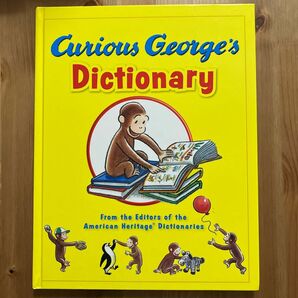 おさるのジョージ　英英辞典 Curious George ハードカバー ヴィンテージ絵本