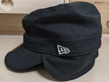 NEW ERA ワークキャップ 7 5/8 60.6cm 帽子 黒/ブラック ニューエラ_画像3
