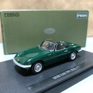 エブロ 1/43 LOTUS ELAN TYPE 26 S1 ロータス エラン タイプ26 S1 グリーン