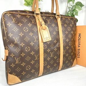 1円 ルイヴィトン LOUIS VUITTON ビジネスバッグドキュマン ヴォワヤージュ モノグラム シリアルTH0929