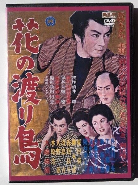 DVD 花の渡り鳥 市川雷蔵 時代劇