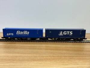 ACME 40298 container . car Sggmrss type Barilla & GTS 2 both [ new goods ]
