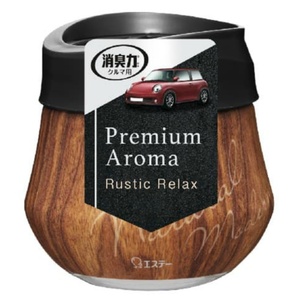クルマの消臭力 Premium Aroma 車用 消臭芳香剤 消臭剤 芳香剤 車 ゲルタイプ ラスティックリラックス 90g
